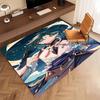 1pc Genshin Impact characters6 Print Area Rug - Soft, Washable Non-Slip Indoor Mat, Living Room, Home Office Decorative Rug,Office Decorative