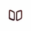 For Nissan Altima - Red Wood Grain Dashboard L&R Air Outlet Vent Trim 2X
