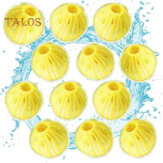 12Pcs Pet Hair Remover Reusable Dog Hair Catcher Clothes Bedding Lint Collector Comfortable Pet Hair Removal Device
