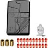EDC Finger Fidget Toy Ring – Alloy Stress Relief Launcher for Adults with Simulated Pop-Out Action and Soft Capsules