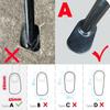 Motorcycle CNC Side Kickstand Stand Extension Plate For BMW R1200GS LC K50 R1200GS Adventure LC K51 R 1200 GS Side Stand Enlarge