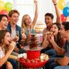 Fontana di Cioccolato Multiuso a 3 Livelli Elettrica per Fonduta di Cioccolato, per Sciogliere Caramelle e Fare il Formaggio Fuso