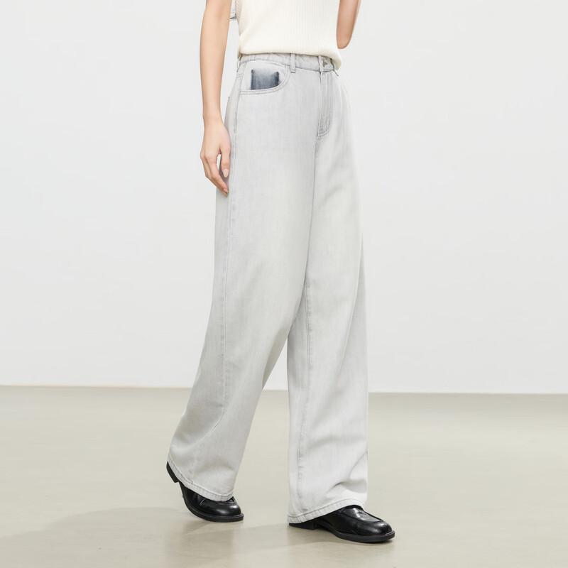 Elva' Island Women's Summer Straight-Leg Jeans
