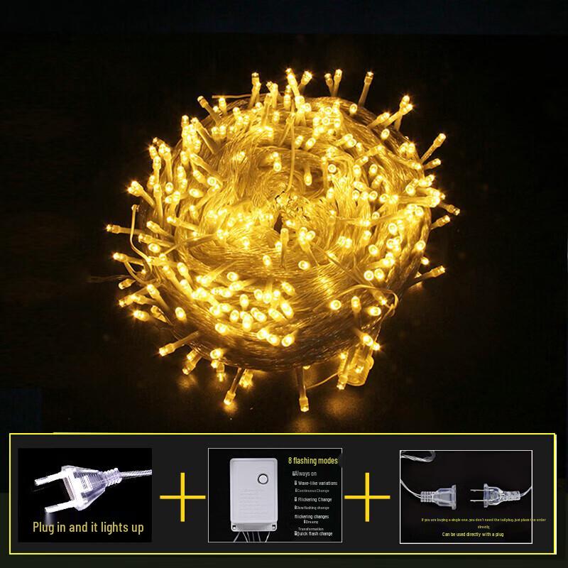 100m 1000-LED Plug-in Fairy String Lights