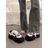 Versatile Little White Shoes Women's Muffin Platform Dad Shoes Spring and Autumn New Niche Height-increasing Sports Shoes