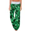 Women's Casual Sports Pants Vintage Printed Pajama Pants With Pockets