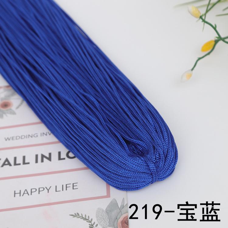 Croșetare Fir Gol Cordon de Nailon Fir de Tricotat Mătase Lucios Linie de Croșetat pentru DIY Covoraș Pălării Genți Pantofi Artizanat