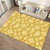 Cloud Pattern Vintage Style Rug Non-slip rug suitable for living room and bedroom sofas