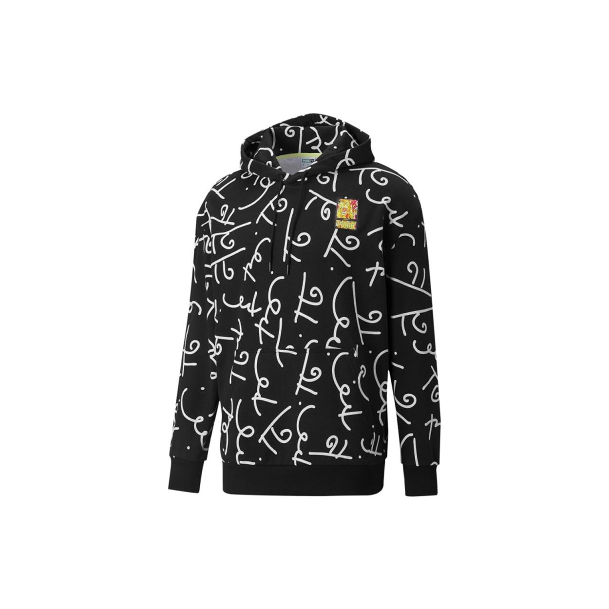 PUMA x Britto Hoodie  Black White  Men s 532228-61 XS