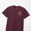 Short Round Odor Quick One Point Short Sleeve Maroon [Champion] T-Shirt, Sleeve, Neck, Antibacterial, Resistant, Drying, Logo, Women's T-Shirt,