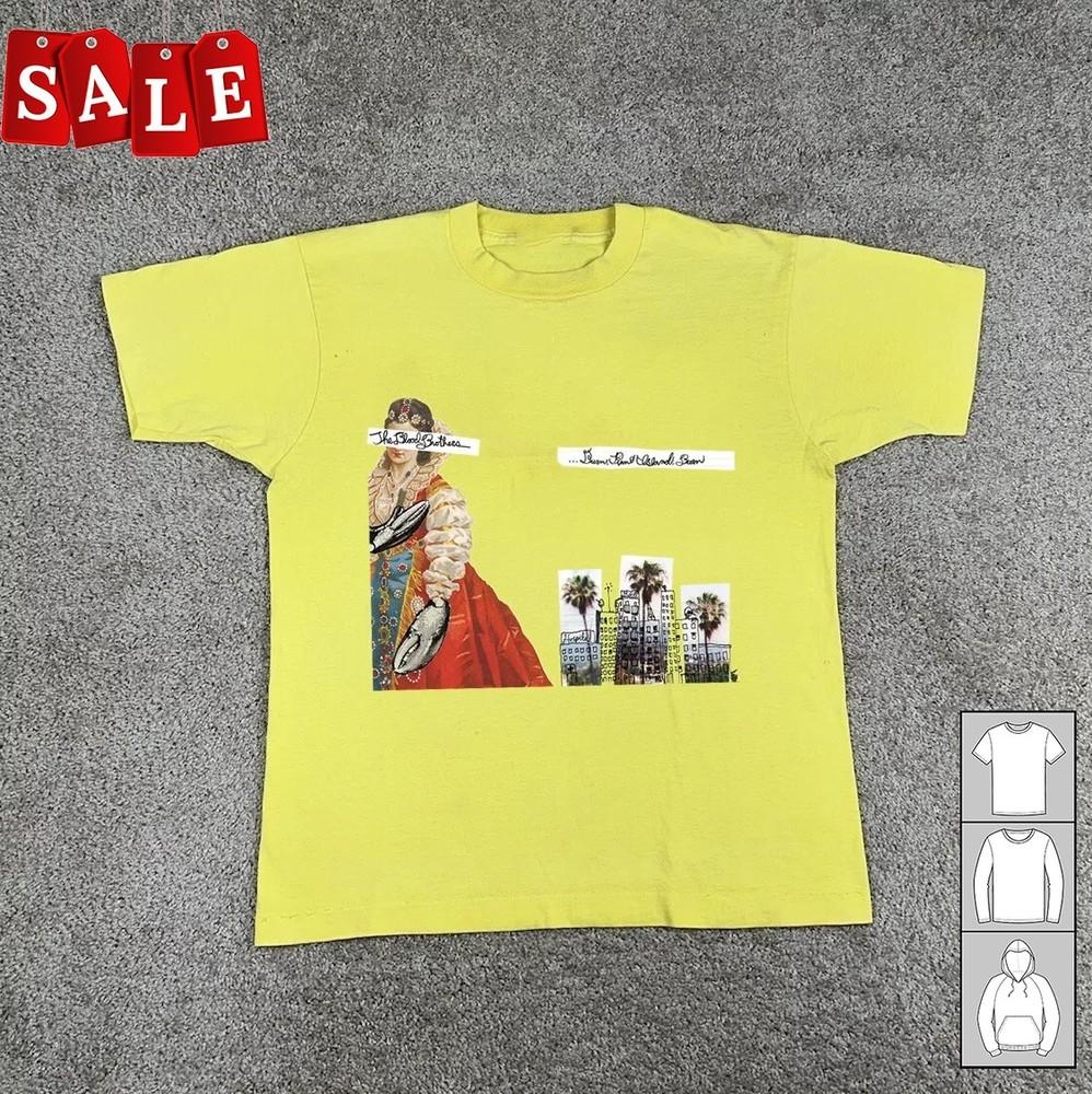 

Hot The Blood Brothers Band Burn Piano Island Burn Cotton Men S5XL LW604 Unisex T-Shirt XL