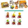Plants Vs Zombies Toy Car Set With Launching And Light Features For Kids Interactive Play
