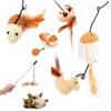 1pcs Funny Cat Toys Replaceable Feathers Funny Cat Toy Gift Set for Pet Interactive Exercise Training Toys for Cat Supplies
