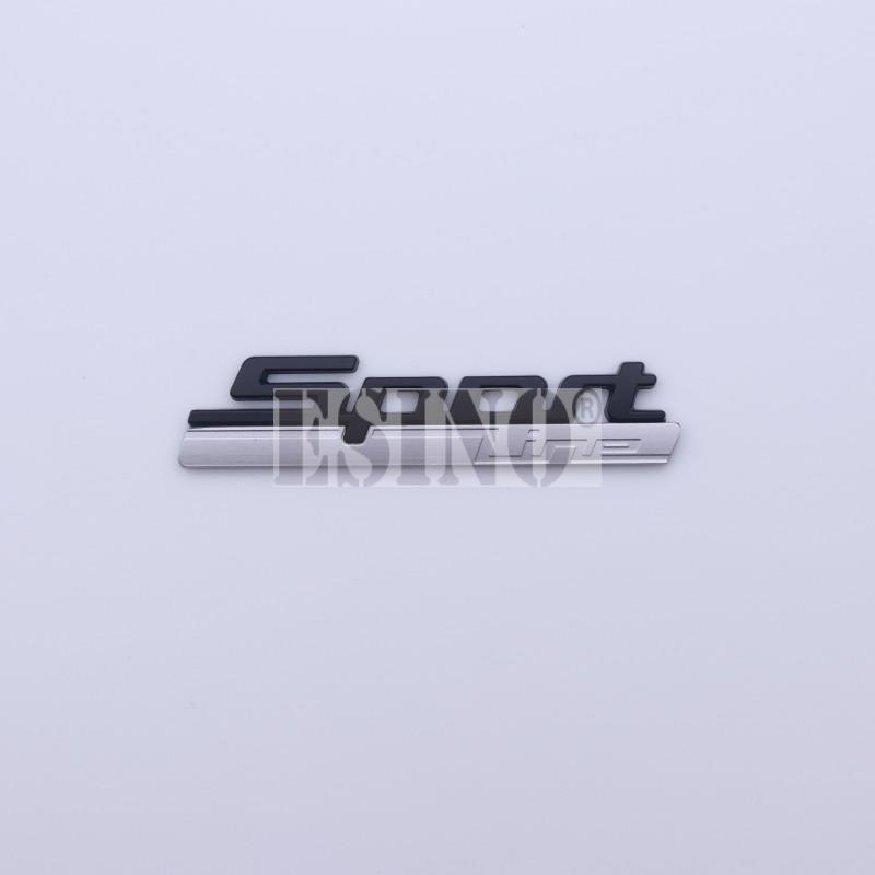 Car Styling Universal 3D Car Trunk Metal Adhesive Badge Emblem Sport Line Rear Body Tailgate Fender Styling Badge for BMW