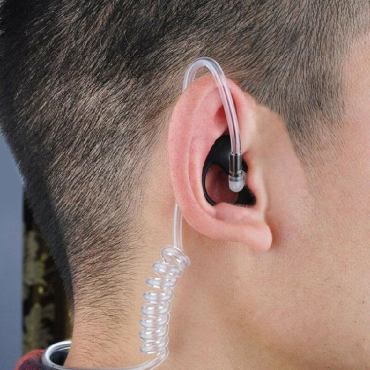 Replacement Earmold Earbud for Two Way Radio Acoustic Coil Tube Earpiece