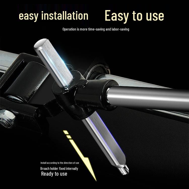 Manual Glass and Tile Cutter with Alloy Cutting Wheel and Push-Pull Mechanism