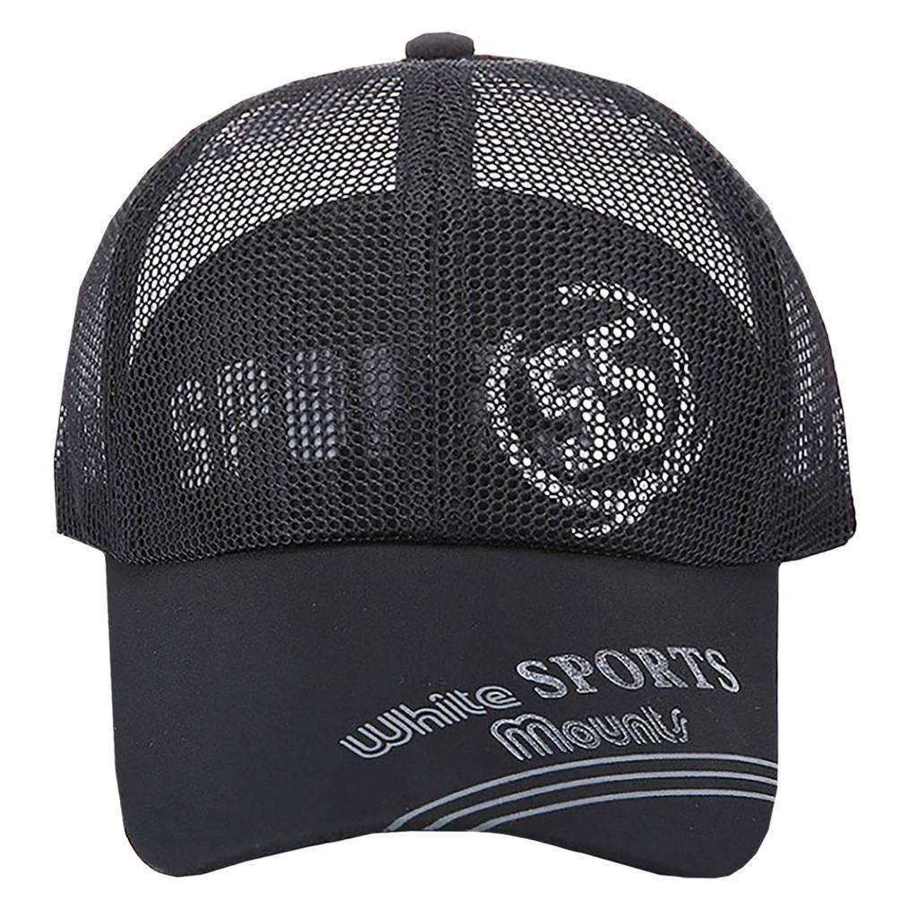 LEX STANDARD Stylish Mesh Cap with Perfect for Sports and Model CH011 Men's Logo, Outdoors, (Navy)