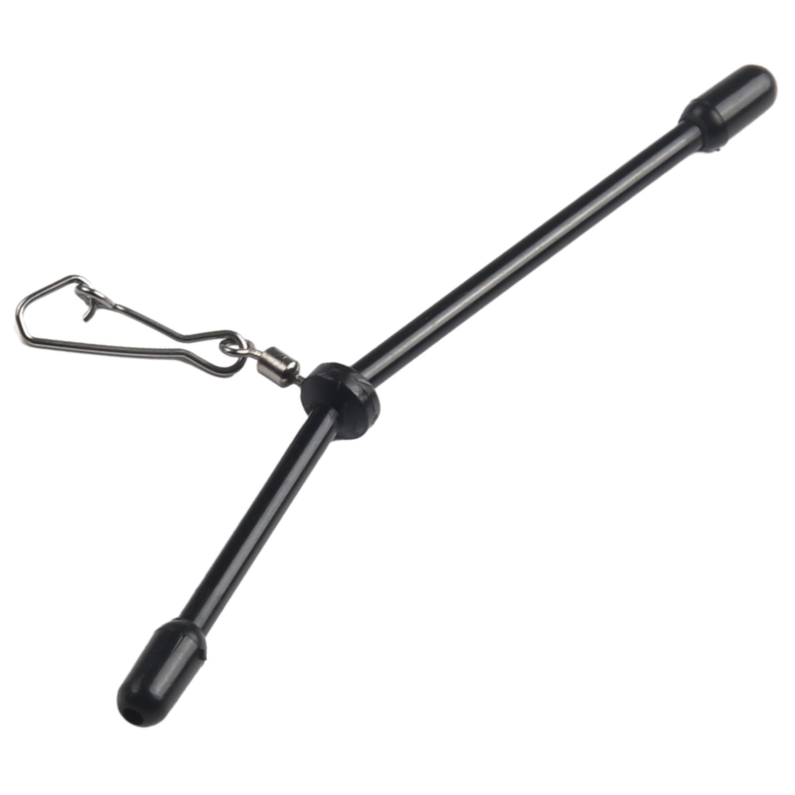 Lot De 6 Bas De Ligne Anti-Enchevêtrement Pour Pêche à La Carpe – Nylon Tressé 45 Lb (20,4 Kg), Longueur 66 Cm, Vert Militaire, Montage Rapide