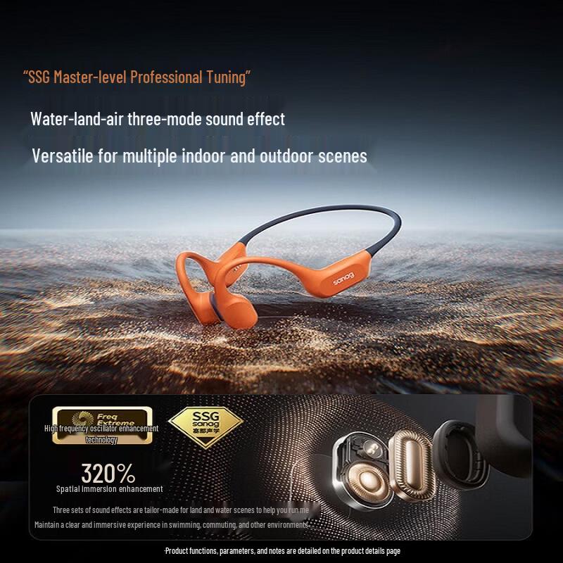 Saina B77S Bone Conduction Sports Headphones