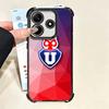 Chile U-University Logo Plating Phone Case For Xiaomi Poco X5 X6 X7 X8 Pro Max F8 Ultra F7 M8 M7 M5S Redmi 15C 15 14C 13C 13 X3