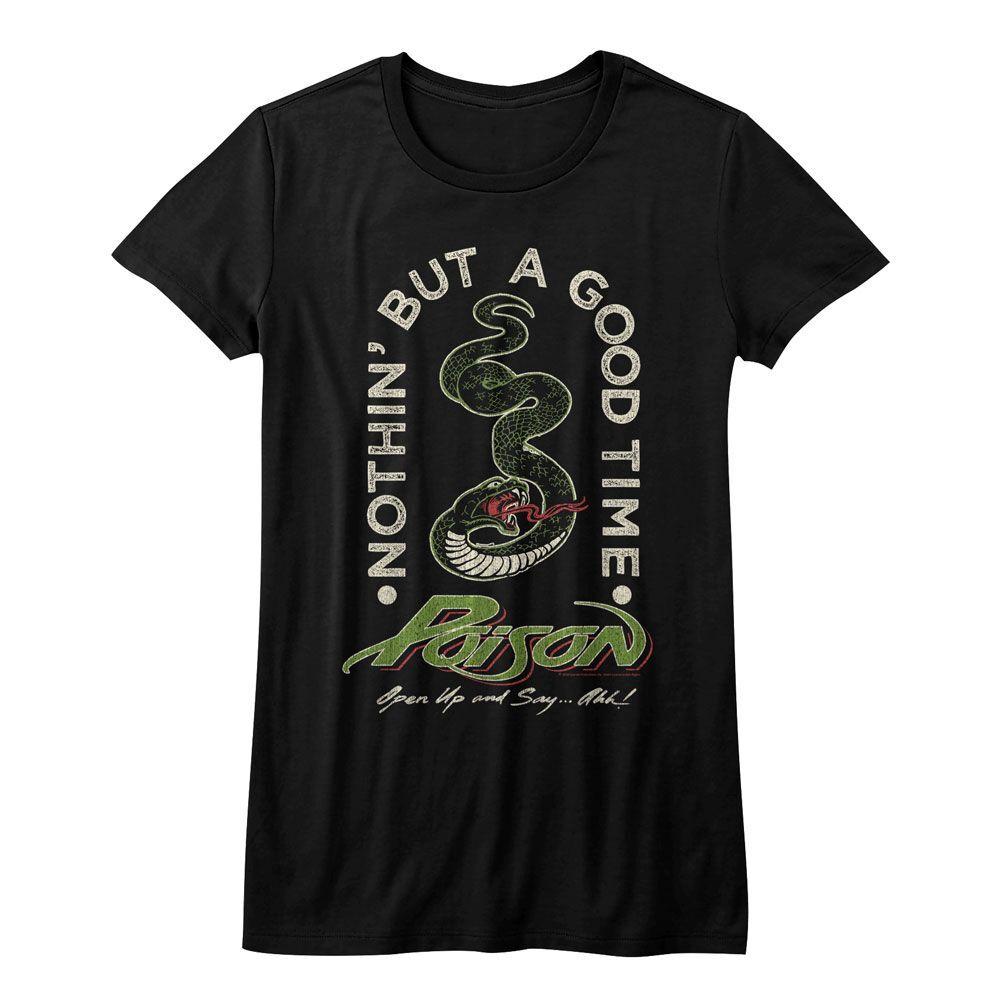 

Ladies Poison Nothin But A Good Time Music Shirt 4XL