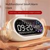 Intelligent Digital Alarm Clock Extra Loud Alarm Rechargeable LED Display Timer For Deep Sleepers Contemporary Design