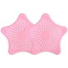 Sink Strainer - AIMOONSA - Starfish - Silicone - Pack of 2 - Pink