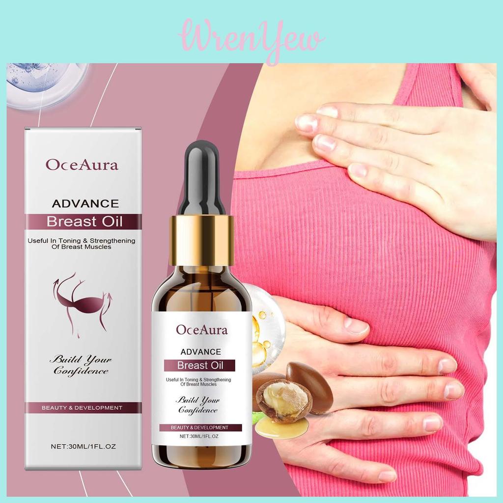 Oceaura Breast Care Essential Oil Gentle Moisturizing Formula For Firm And Elastic Skin