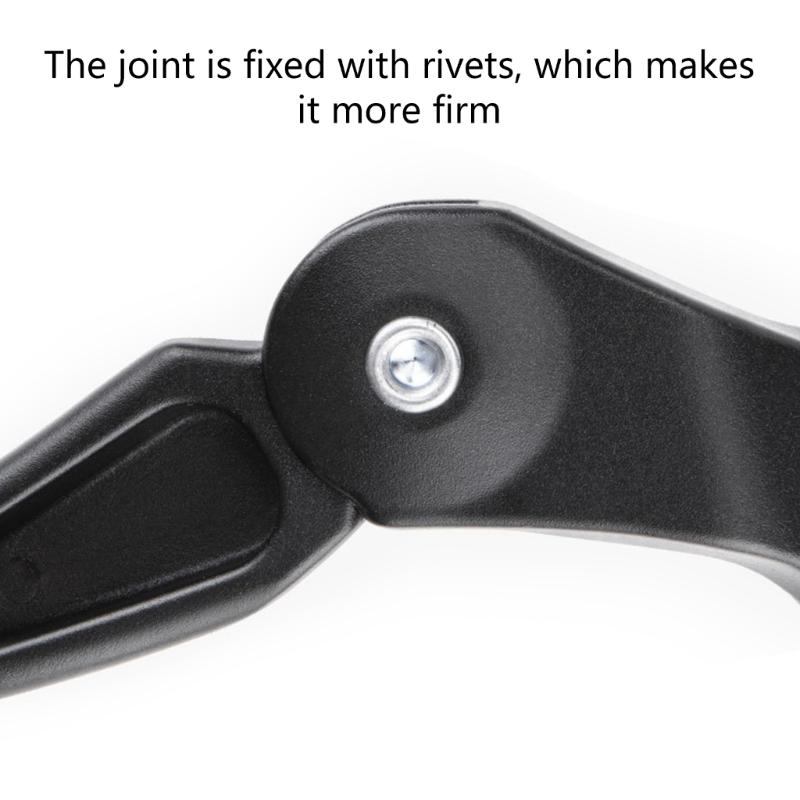 Cavalletto Laterale Regolabile per Bicicletta Anti-abrasioni Supporto Robusto Lega Alta Durezza Antiscivolo Cavalletto Kick Stand Forniture per Bicicletta da Ciclismo