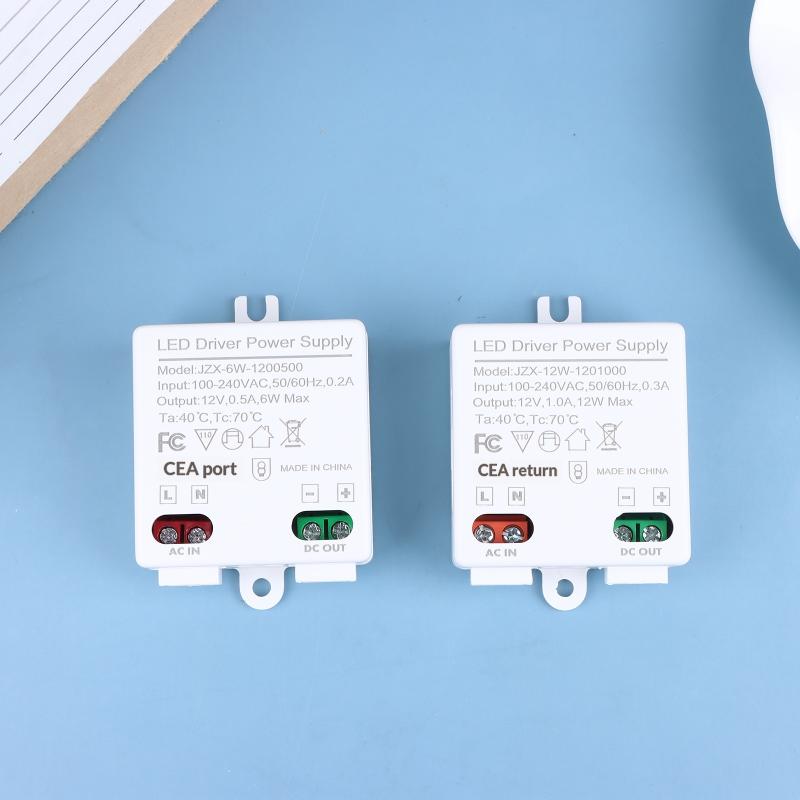 LED Transformer 12V 24V Power Supply Constant Voltage for Indoor Lighting 6W 12W 15W Energy Efficient Solution