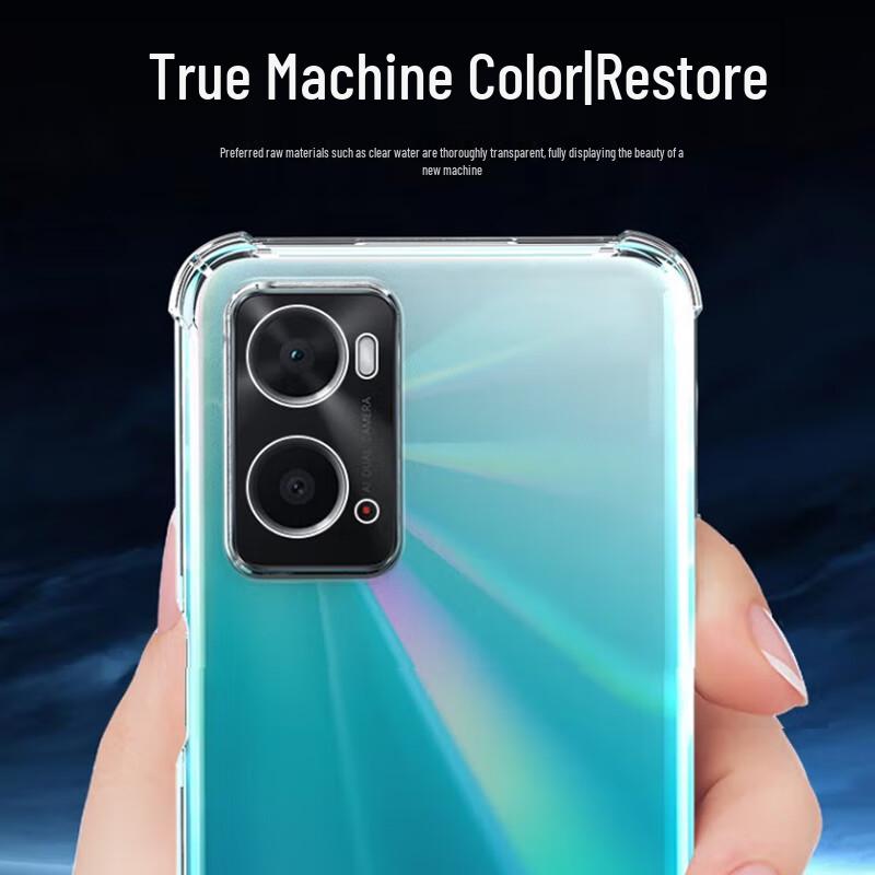 OPPO A36 Clear Anti-Drop TPU Phone Case