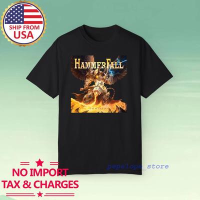 Hammerfall Dominion Heren Zwart Maat S-5XL