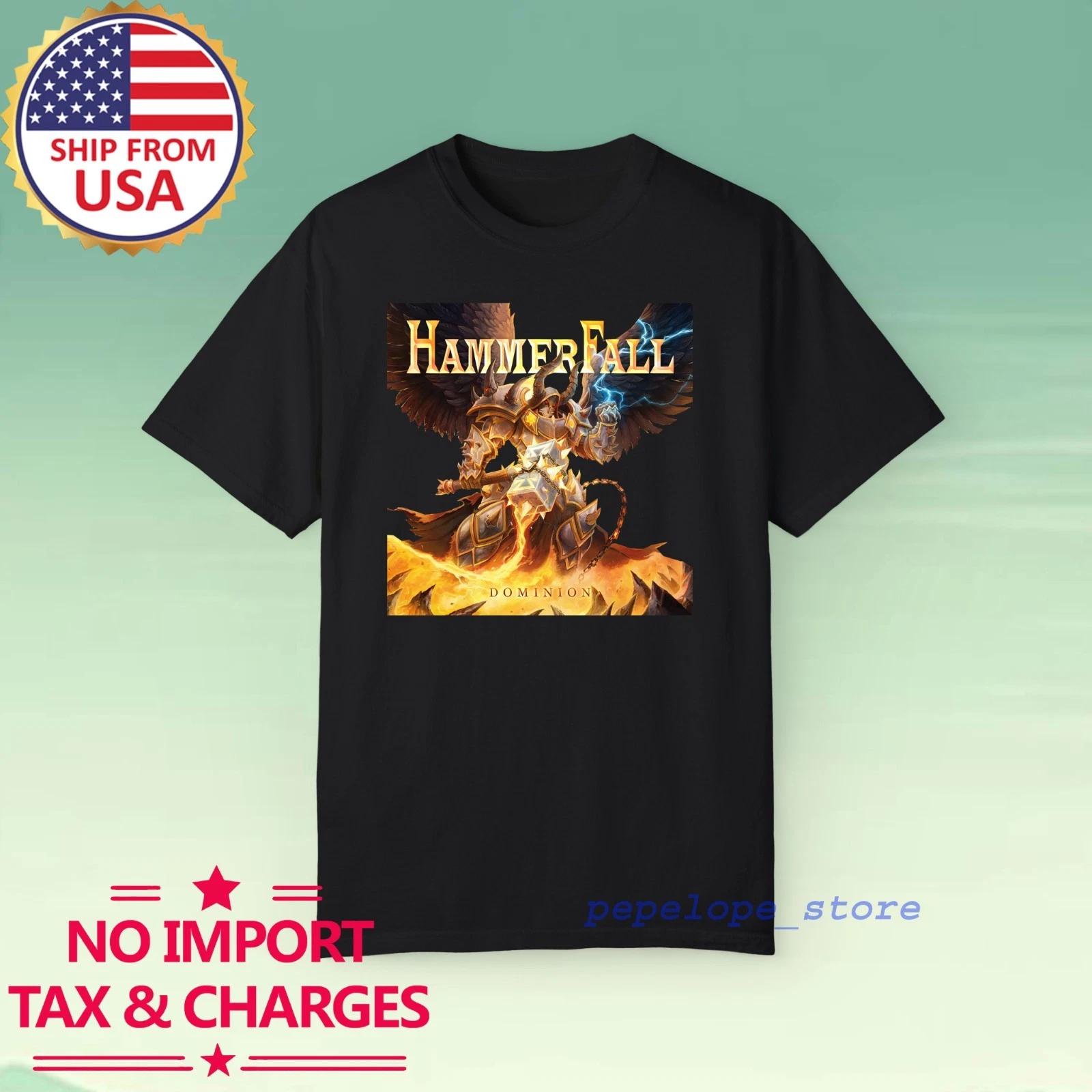 Hammerfall Dominion Men s Black Size S-5XL S