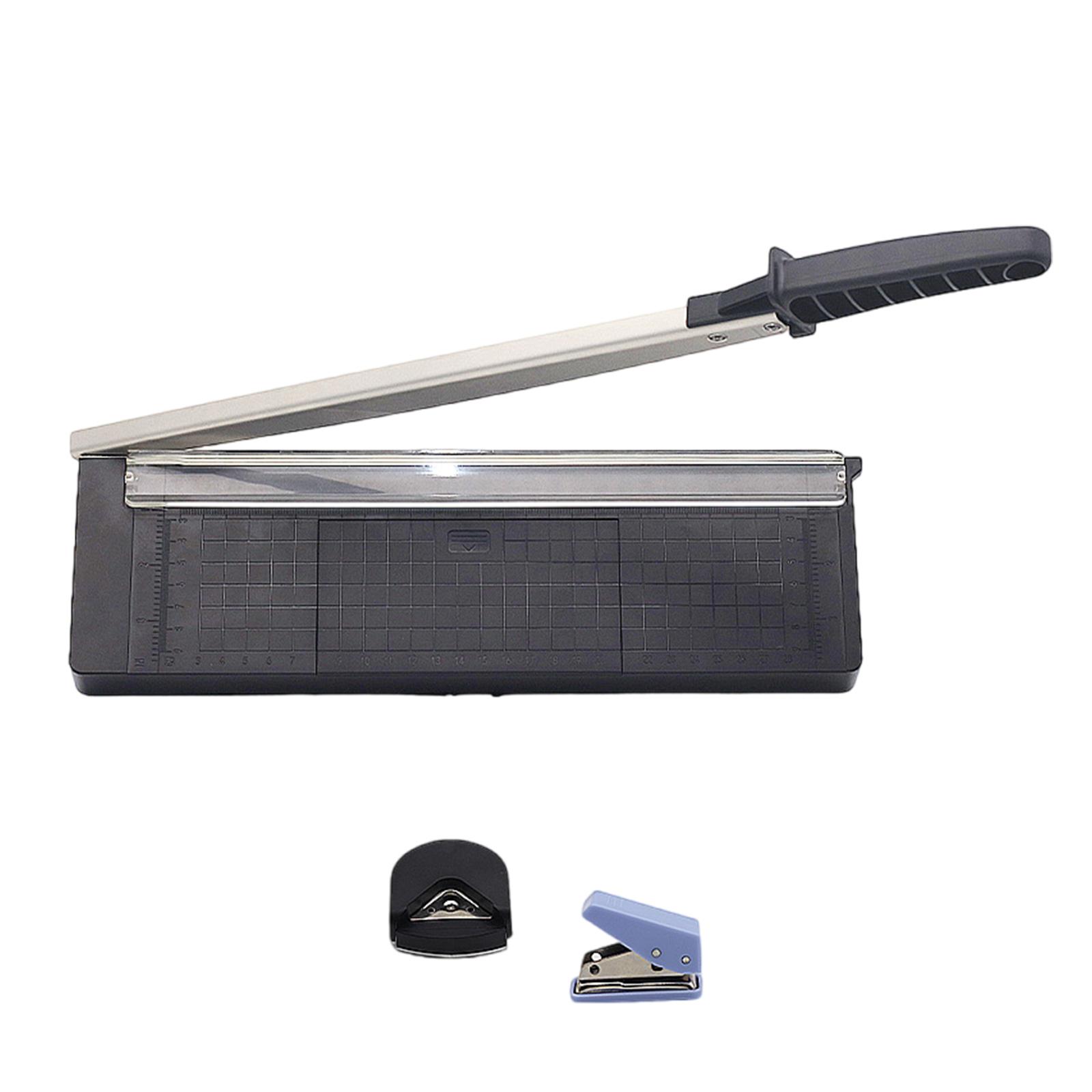 

Многофункциональный резак для бумаги с прецизионными лезвиями 8 листов Устройство для обрезки фотографий для офиса школы и дома