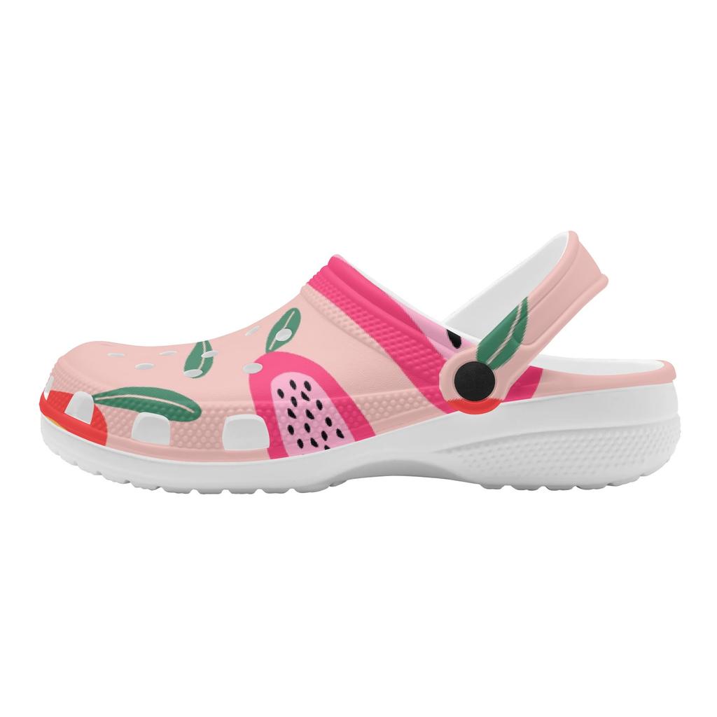Colorful Printed EVA Clogs Adult Unisex Breathable Soft Sole Slip On Casual Shoes Soft Sole Summer Sandals Indoor Outdoor Wear