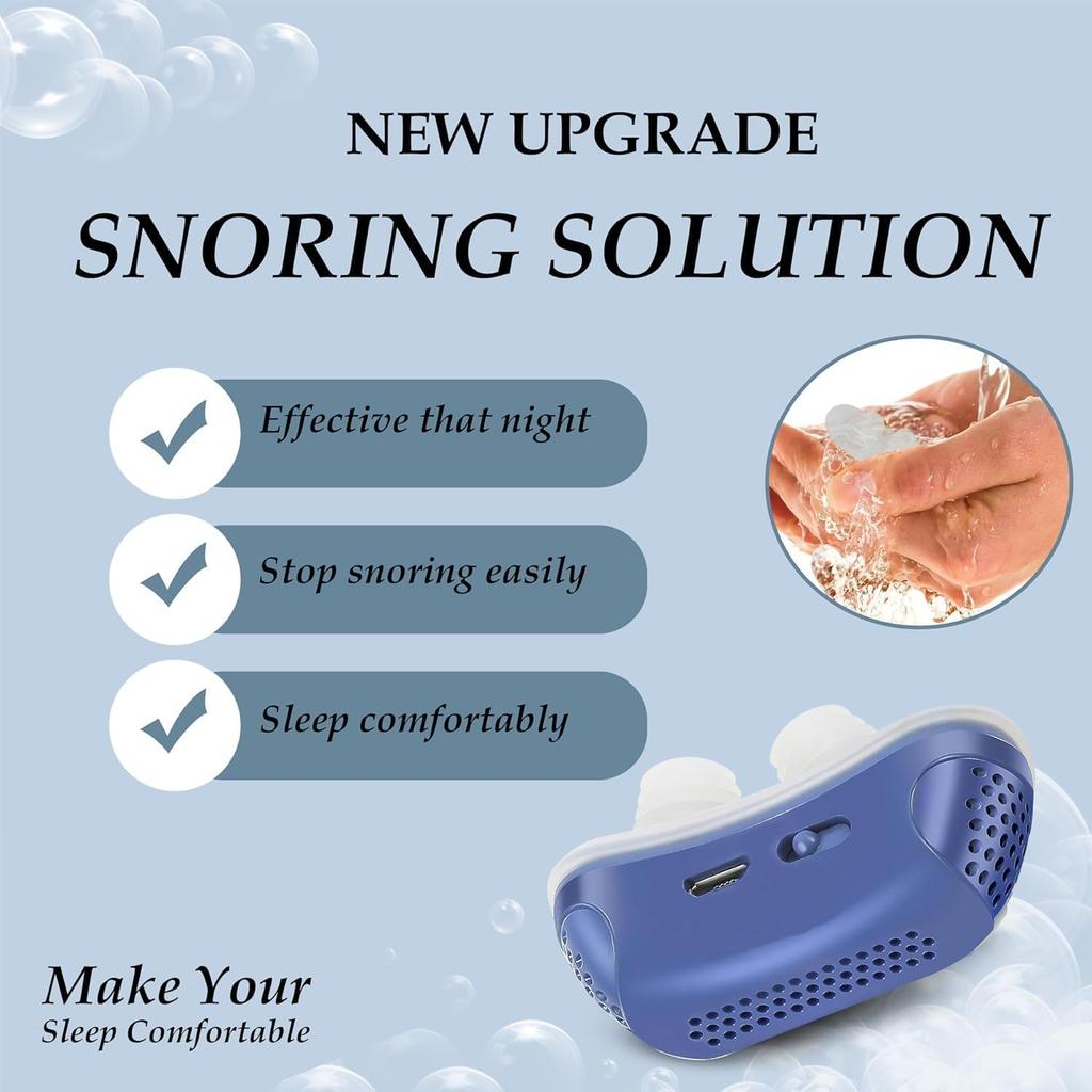 Anti Snoring Devices, Snoring Solution, Adjustable & Breathable, Effective Snoring Prevention