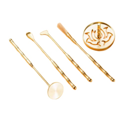 

B Baosity Incense Making Kit, Incense Tools Set, Incense Mold, Incense Spoon, Ash, Incense Shovel, Incense DIY Aroma Burner for Temples