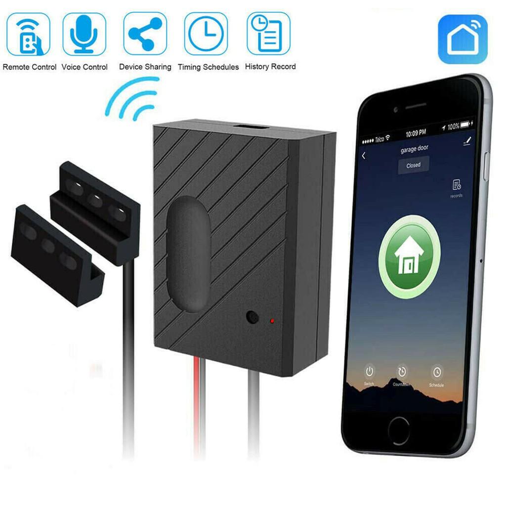 DC 5V WiFi Switch Garage Door Controller for Car Garage Door Opener APP Remote Control Timing Voice Control