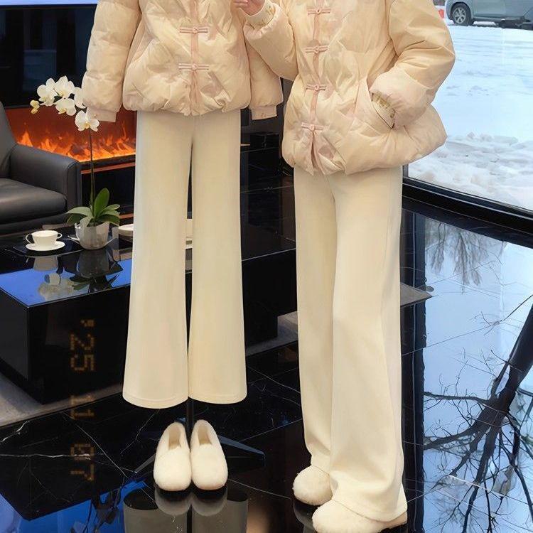 

2025 Women s Stylish Warm Loose-Fit Pants for Autumn/Winter L