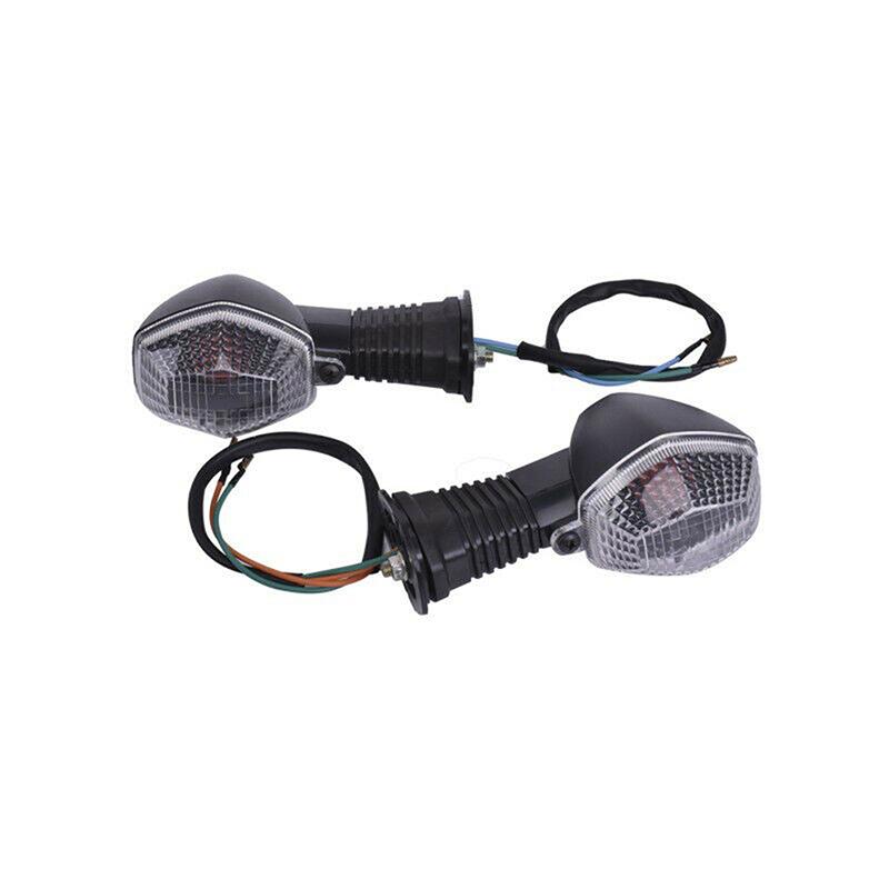 Motorcycle Turn Signals Indicator Blinker for Suzuki V-Strom DL650 DL1000 SV650 SV1000, 3-Wire Amber Running Light Dual Function Refit