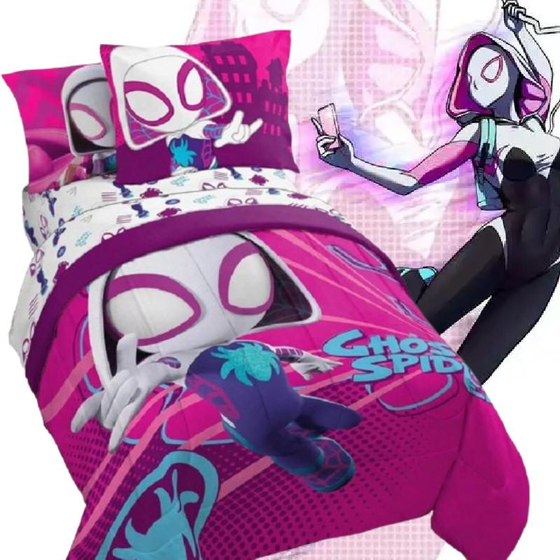 Digital Gwen Stacy Print Bedding Set Duvet Cover Gift Pillowcase