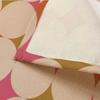 4-Piece Pink Orange Green Retro Starburst Geometric Placemat, Heat-Resistant & Non-Slip Placemat, Kitchen & Dining Table Use