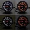 Dynoracing 2.5 Inch 60mm Car Turbo Boost Gauge 3 BAR White&Amber Dual Led Display With Peak Warning Car Gauge Car Meter