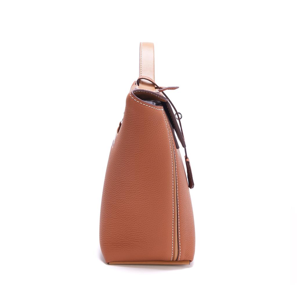 Nouveau sac en cuir de vachette première couche pour femme, cuir véritable, mode, polyvalent, 2424, sac aile, sac à bandoulière messager pour le travail