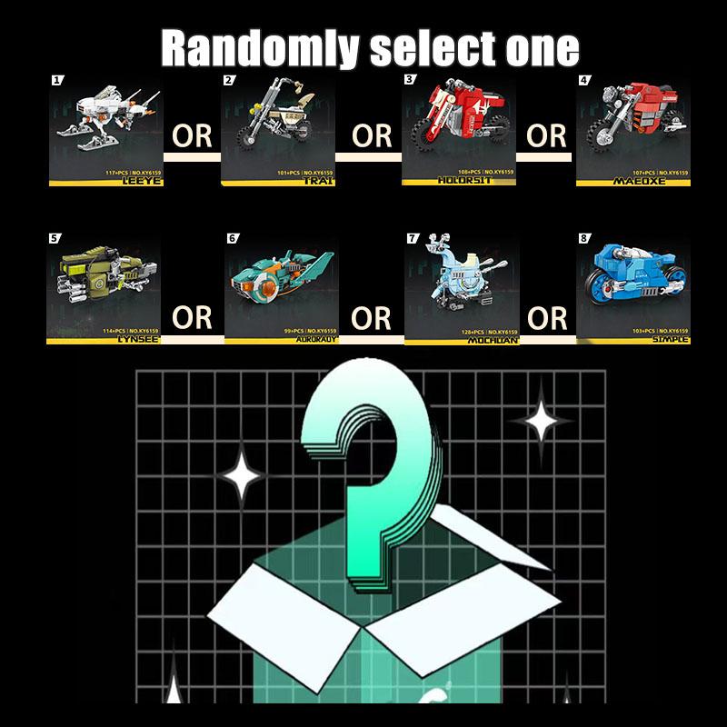 

Speed Demon Motorcycle 3D Building Block Toys Cultivate Children s Interests, MOC Motorcycle Assembly, Multiple Styles Available NO Box