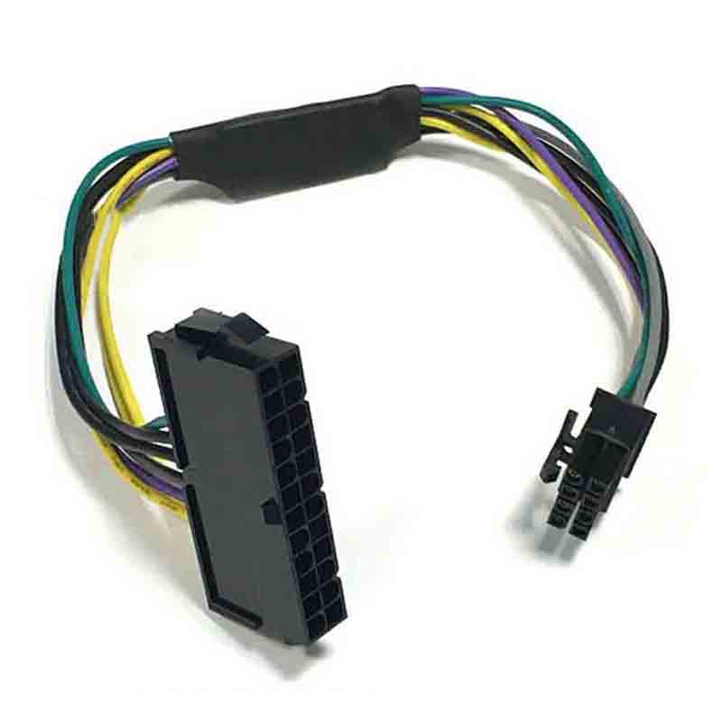 24-Pin Buchse zu DELL Optiplex Server-Mainboard 8-Pin Stecker Adapter Stromkabel