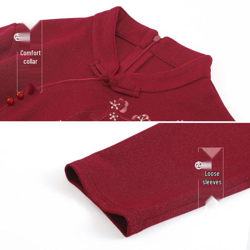 Datang Furen 2025 Autumn New Chinese Style Mother's Dress