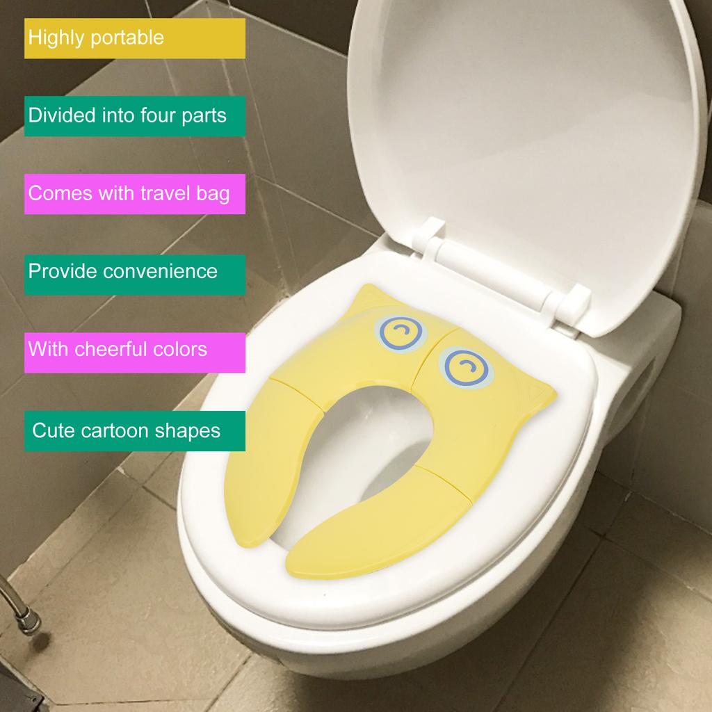 Potty Seat Folding Portable Travel Potty Training Seat Toilet Training Seat Covers