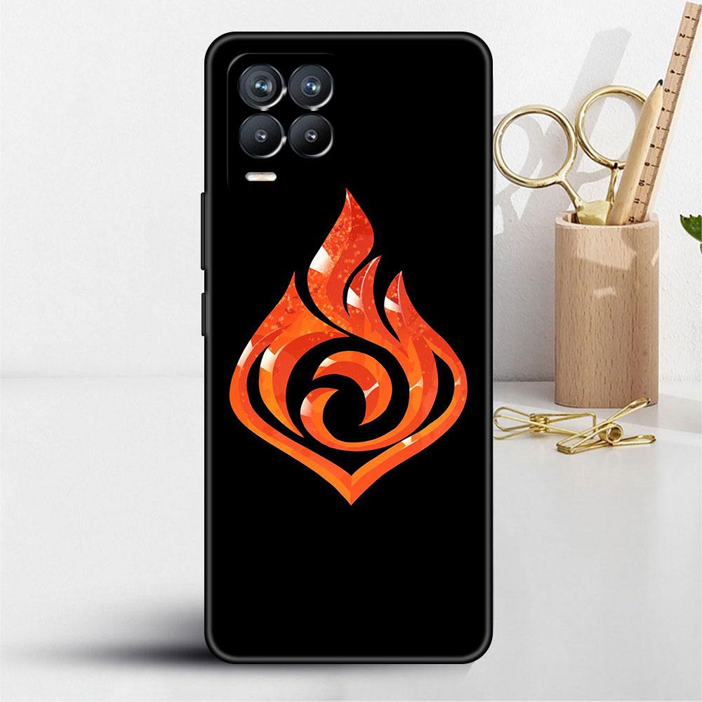 Case For Realme 8 C21y GT Neo 2 3 8i C21 7 C11 6 C12 C35 C3 GT 9 Pro C12 Silicone TPU Phone Cover Genshin Impact