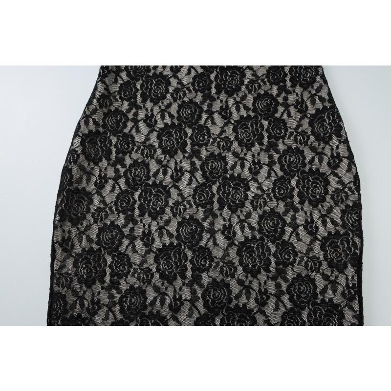 Summer Women's Sexy Lace Patchwork Long Dress Slim Strap Dress